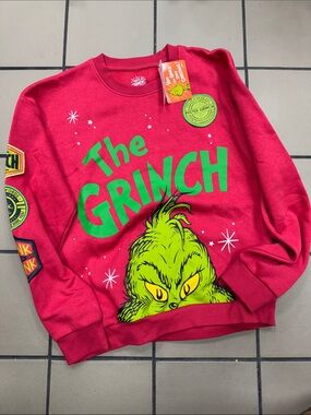 Carter's The Grinch Graphic Crewneck - Red & Green